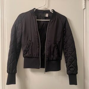 H&M Black Bomber Jacket